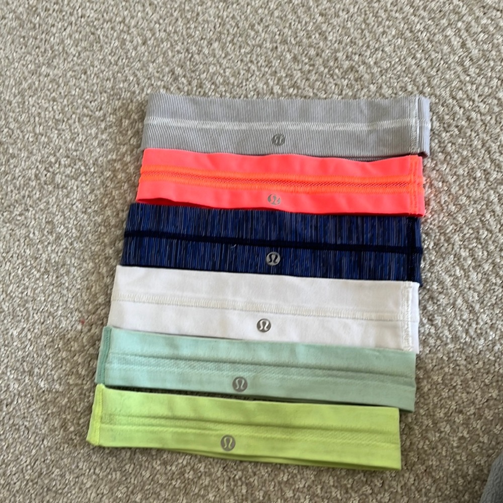 6 lululemon headbands